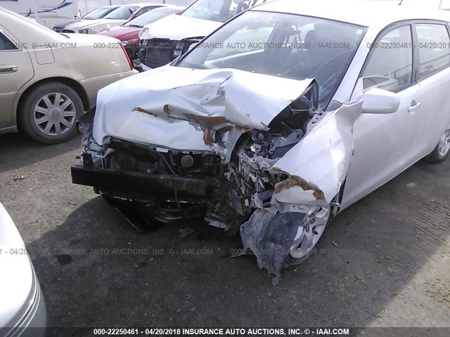 2T1KR30E87C677695 - 2007 TOYOTA COROLLA MATRIX XR SILVER photo 6