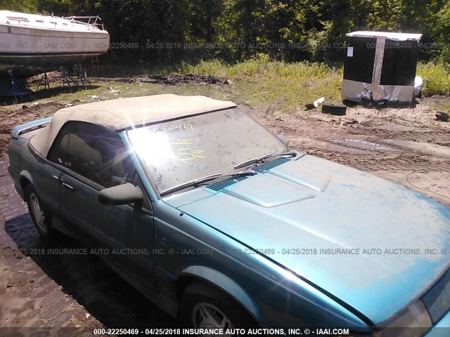 1G1JF34T7R7179403 - 1994 CHEVROLET CAVALIER Z24 TURQUOISE photo 6