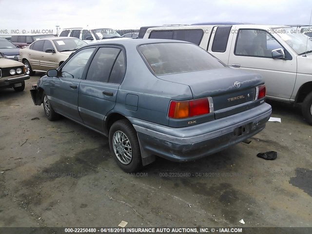 JT2EL43T5R0408882 - 1994 TOYOTA TERCEL DX BLUE photo 3