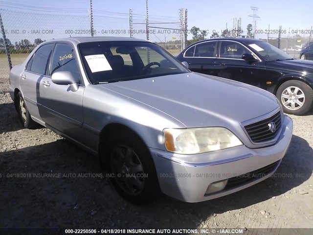 JH4KA96522C001065 - 2002 ACURA 3.5RL SILVER photo 1