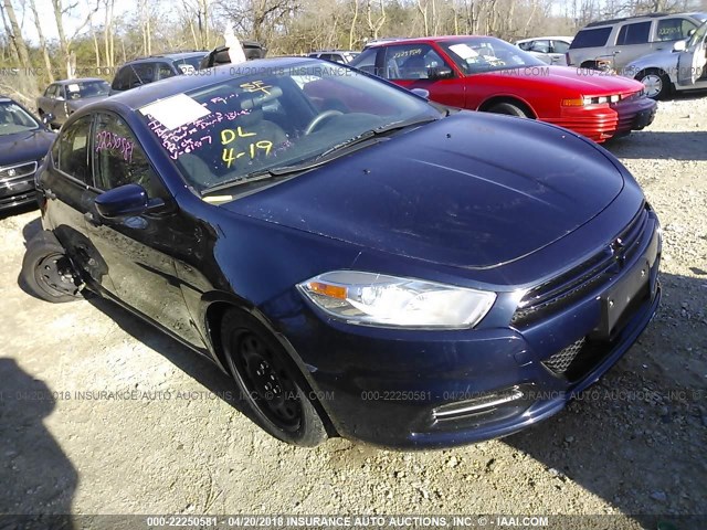 1C3CDFAA9DD256197 - 2013 DODGE DART SE/AERO Dark Blue photo 1