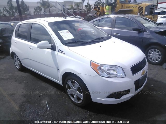 KL1TD66E09B657977 - 2009 CHEVROLET AVEO LS/LT 白色 照片 1