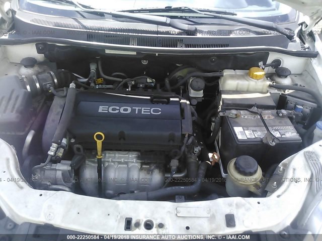 KL1TD66E09B657977 - 2009 CHEVROLET AVEO LS/LT 白色 照片 10