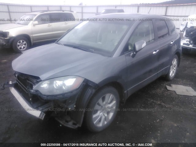 5J8TB2H28BA000111 - 2011 ACURA RDX GRAY photo 2