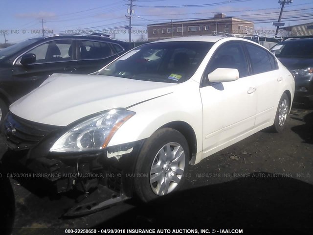 1N4AL2AP6AN491817 - 2010 NISSAN ALTIMA S WHITE photo 2