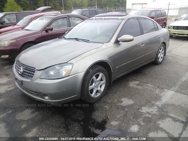 1N4AL11E25C152546 - 2005 NISSAN ALTIMA S/SL GRAY photo 2