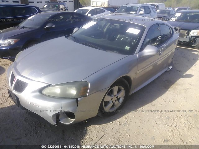 2G2WP552481145169 - 2008 PONTIAC GRAND PRIX SILVER photo 2