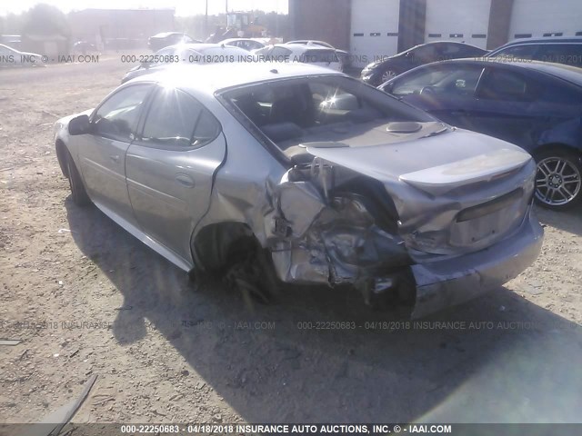 2G2WP552481145169 - 2008 PONTIAC GRAND PRIX SILVER photo 3