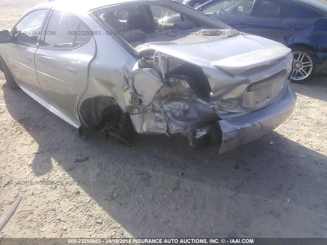 2G2WP552481145169 - 2008 PONTIAC GRAND PRIX SILVER photo 6