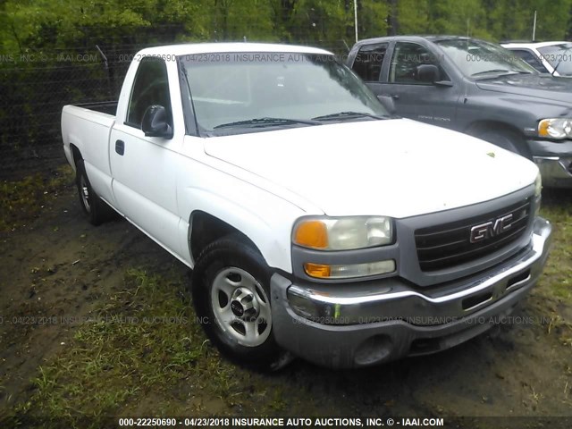 1GTEC14X43Z290429 - 2003 GMC NEW SIERRA C1500 WHITE photo 1