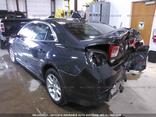 1G11C5SL4FF189816 - 2015 CHEVROLET MALIBU 1LT BLACK photo 3