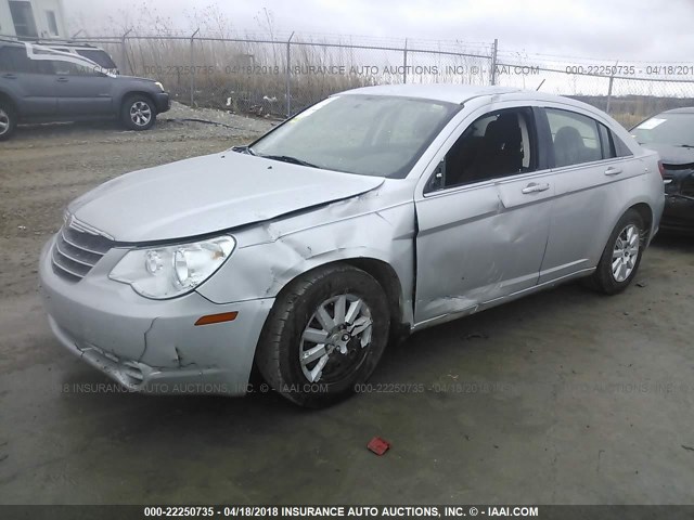 1C3CC4FB4AN213210 - 2010 CHRYSLER SEBRING TOURING SILVER photo 2