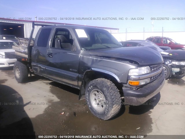 2GCEK19TX21259637 - 2002 CHEVROLET SILVERADO K1500 GRAY photo 1