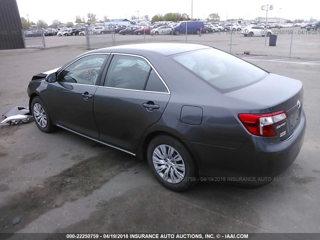 4T1BF1FK8CU173442 - 2012 TOYOTA CAMRY SE/LE/XLE GRAY photo 3