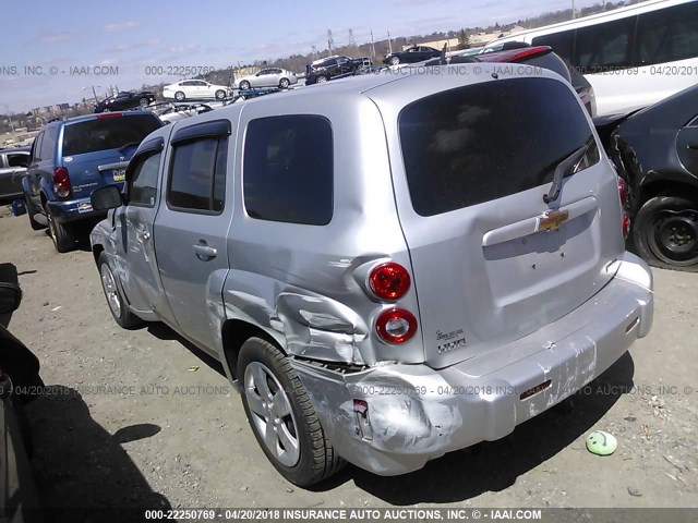 3GNBAAFW7BS586741 - 2011 CHEVROLET HHR LS SILVER photo 3