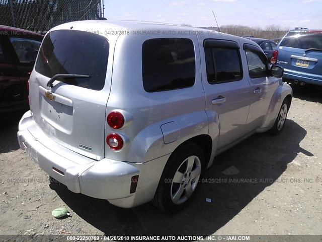 3GNBAAFW7BS586741 - 2011 CHEVROLET HHR LS SILVER photo 4