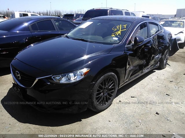 JM1GJ1U67F1169841 - 2015 MAZDA 6 SPORT BLACK photo 2