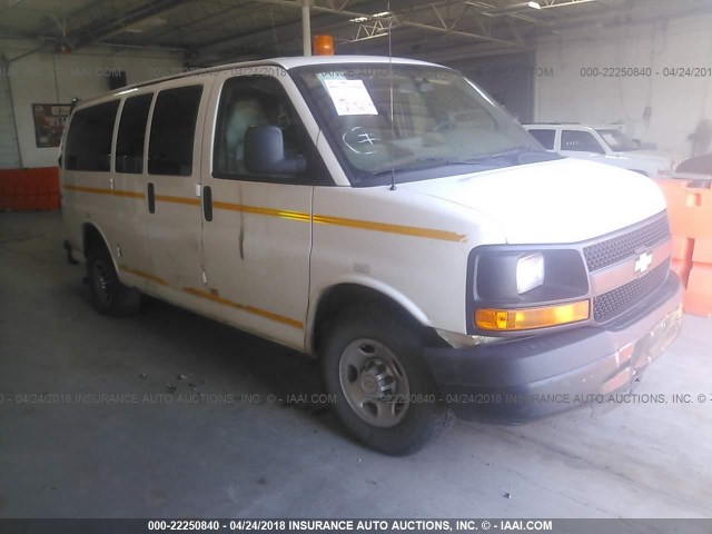 1GAWGPFA8D1149702 - 2013 CHEVROLET EXPRESS G2500 LS WHITE photo 1