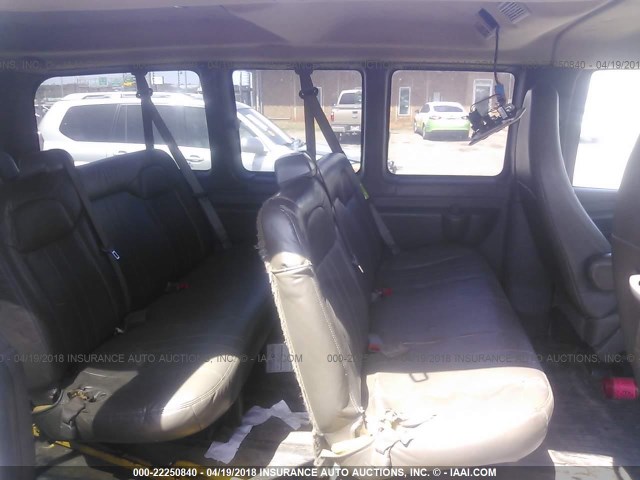 1GAWGPFA8D1149702 - 2013 CHEVROLET EXPRESS G2500 LS WHITE photo 8