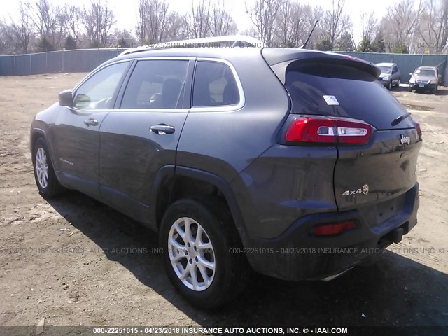 1C4PJMCS0FW635094 - 2015 JEEP CHEROKEE LATITUDE Boz foto 3
