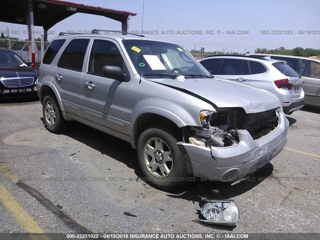 1FMYU94126KB18056 - 2006 FORD ESCAPE LIMITED SILVER photo 1