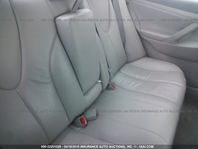 4T4BE46K29R095856 - 2009 TOYOTA CAMRY SE/LE/XLE SILVER photo 8