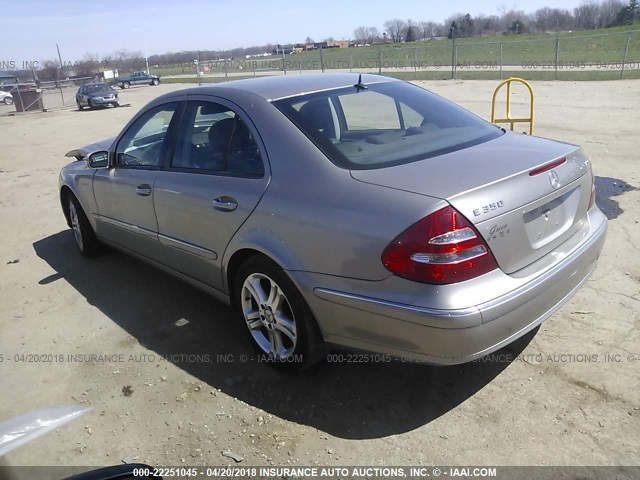 WDBUF87J96X191512 - 2006 MERCEDES-BENZ E 350 4MATIC SILVER photo 3