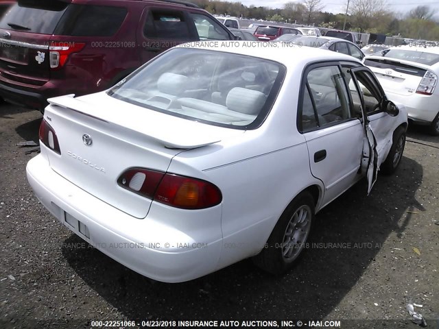 1NXBR12EXWZ115828 - 1998 TOYOTA COROLLA VE/CE/LE WHITE photo 4