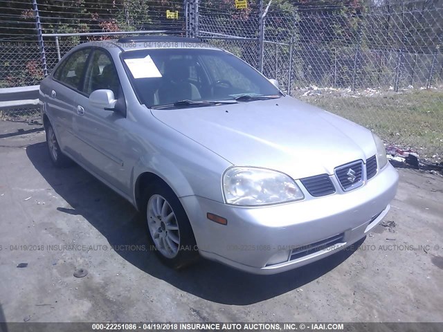 KL5JJ56Z25K178367 - 2005 SUZUKI FORENZA LX/EX SILVER photo 1