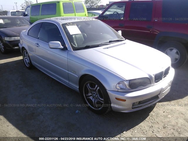 WBABN53461JU36995 - 2001 BMW 330 CI SILVER photo 1