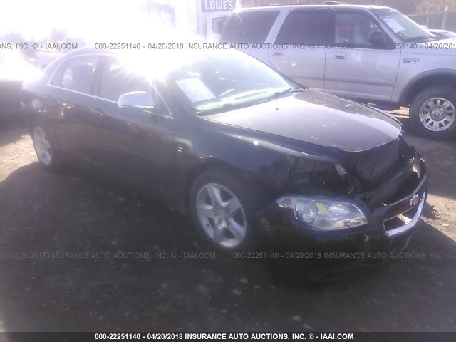 1G1ZB5E01CF202282 - 2012 CHEVROLET MALIBU LS BLACK photo 1
