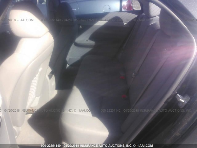 1G1ZB5E01CF202282 - 2012 CHEVROLET MALIBU LS BLACK photo 8