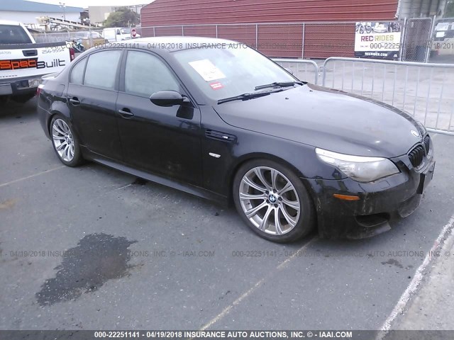 WBSNB9C53AC043381 - 2010 BMW M5 BLACK photo 1