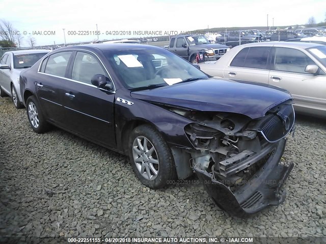 1G4HD57208U151710 - 2008 BUICK LUCERNE CXL PURPLE photo 1