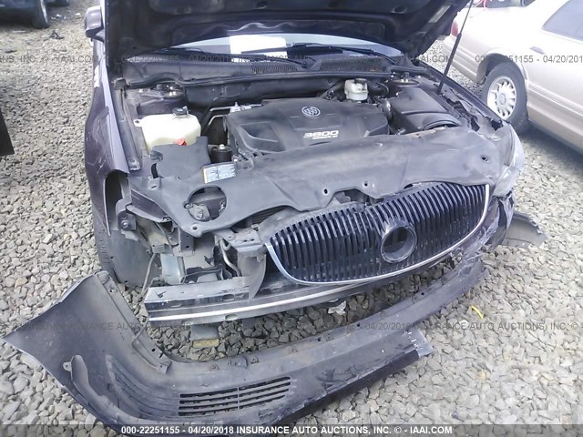 1G4HD57208U151710 - 2008 BUICK LUCERNE CXL PURPLE photo 6