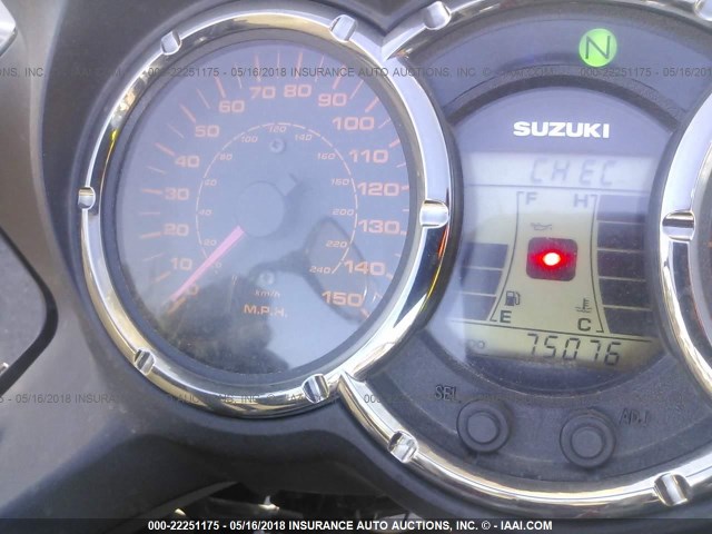 JS1VT53A552100504 - 2005 SUZUKI DL1000 BLUE photo 7