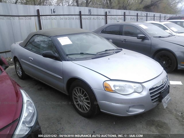 1C3EL55R46N169620 - 2006 CHRYSLER SEBRING TOURING SILVER photo 1