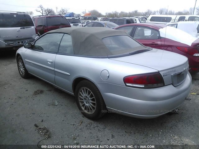 1C3EL55R46N169620 - 2006 CHRYSLER SEBRING TOURING SILVER photo 3