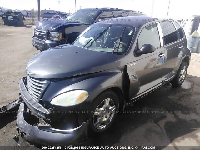 3C4FY48B74T231308 - 2004 CHRYSLER PT CRUISER GRAY photo 2