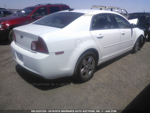 1G1ZA5E03CF383629 - 2012 CHEVROLET MALIBU LS თეთრი ფოტო 4
