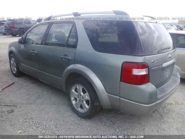 1FMZK02125GA44146 - 2005 FORD FREESTYLE SEL GREEN photo 3