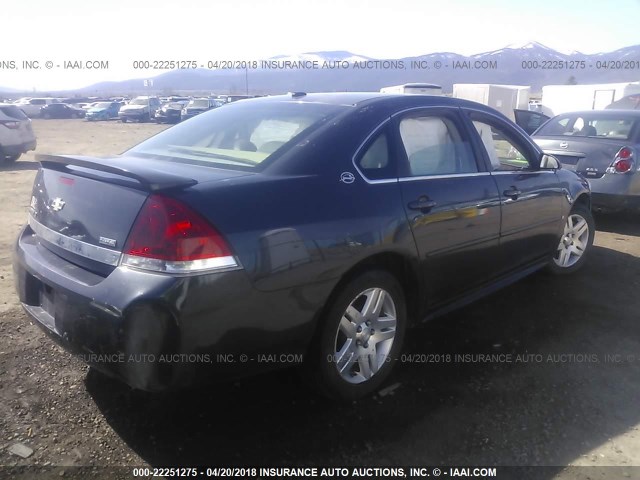 2G1WC57MX91164678 - 2009 CHEVROLET IMPALA 2LT GRAY photo 4