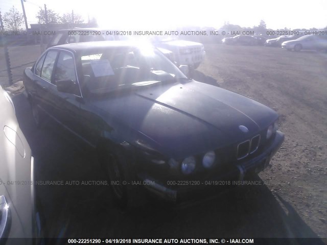 WBAHD2310NBF73516 - 1992 BMW 535 I AUTOMATIC GREEN photo 1