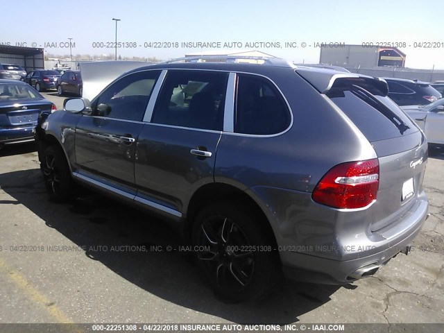 WP1AB29PX8LA31288 - 2008 PORSCHE CAYENNE S GRAY photo 3