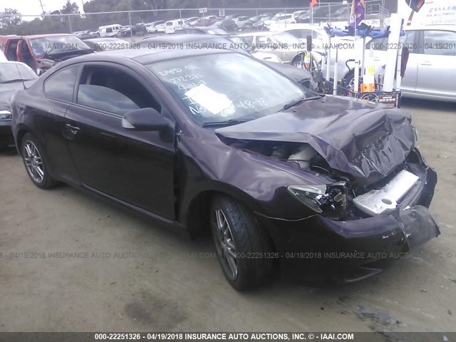 JTKDE167080252915 - 2008 TOYOTA SCION TC 紫色 照片 1