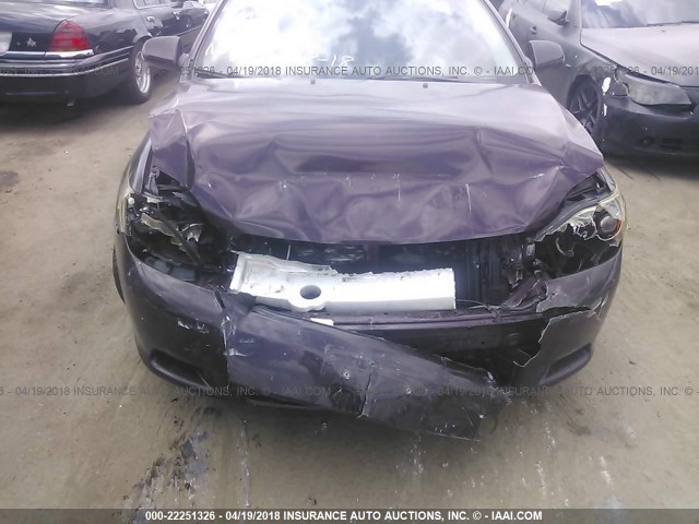 JTKDE167080252915 - 2008 TOYOTA SCION TC 紫色 照片 6