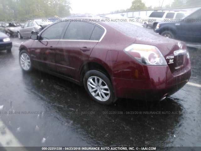 1N4AL2AP3BN451681 - 2011 NISSAN ALTIMA S MAROON photo 3