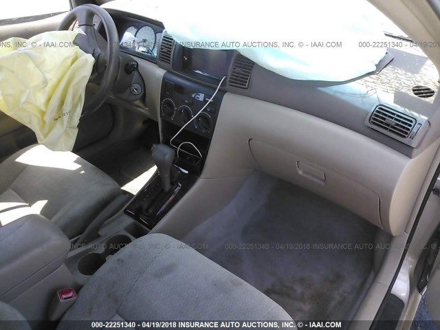 2T1BR32E84C233516 - 2004 TOYOTA COROLLA CE/LE/S TAN photo 5