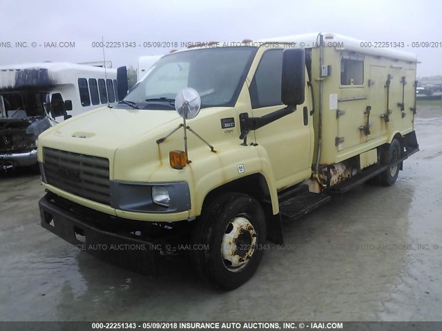 1GDJ5C1G39F410350 - 2009 GMC C5500 C5C042 GOLD photo 2