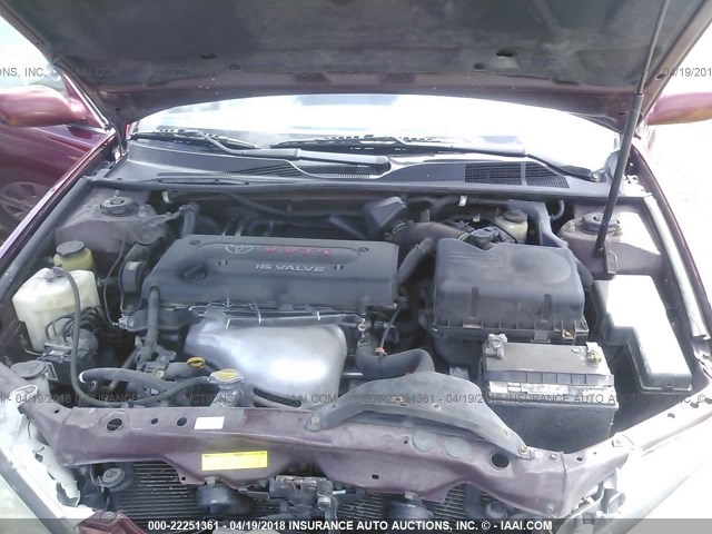 4T1BE32K36U120317 - 2006 TOYOTA CAMRY LE/XLE/SE წითელი ფოტო 10